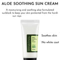 Cosrx Aloe Soothing Sun Cream SPF50 + PA ++