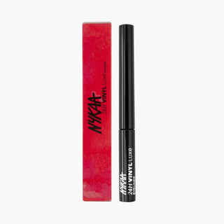 Nykaa 24 H Vinyl  Luxe Eyeliner -Black granite 001