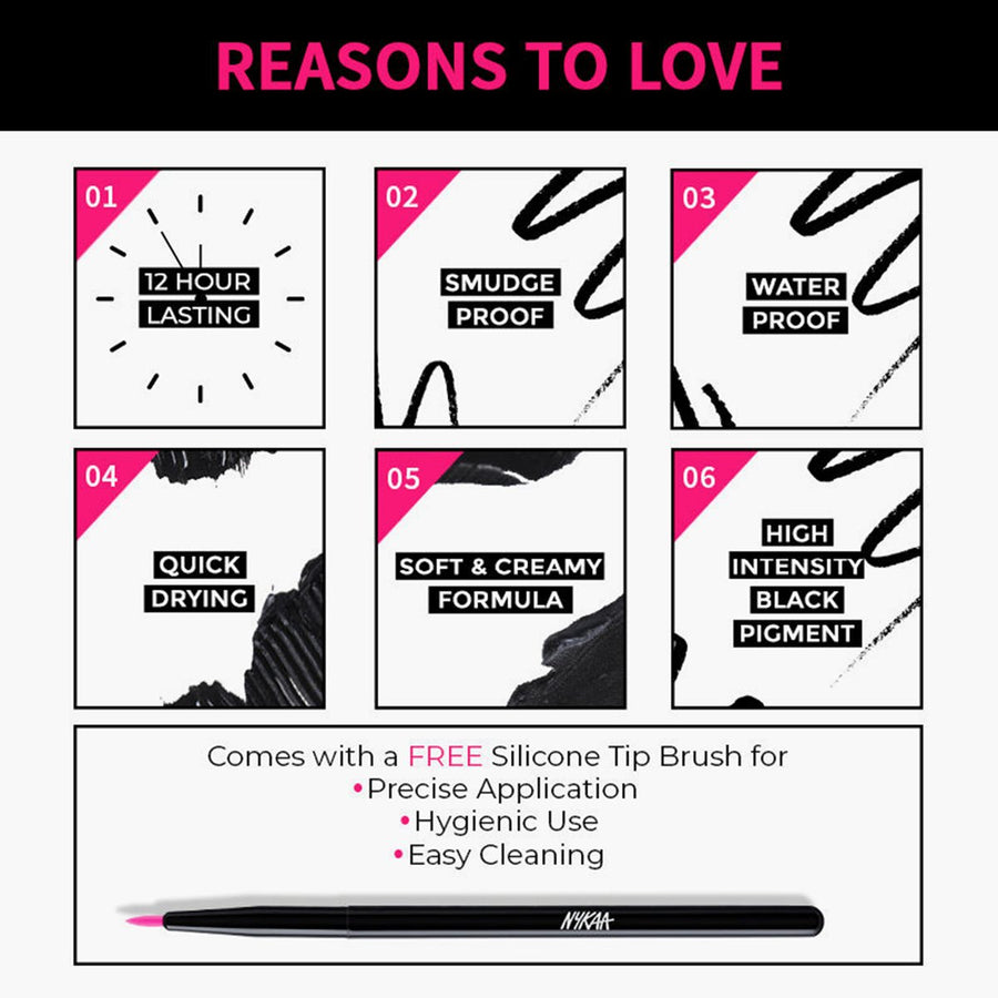 Nykaa Black Magic! Gel Eyeliner
