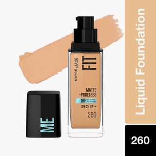 Maybelline Fit me Matte+ Poreless Liquid Foundation