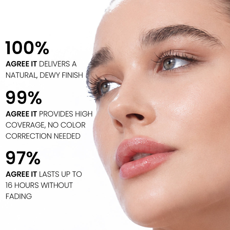 Flicka High Coverage HD Liquid Foundation With Spf 30Ml