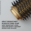 Alan Truman Oh So Gold Ceramic Blow Dryer Brush for big bouncy voluminous blowouts