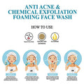 Love Earth Anti-Acne & Chemical Exfoliation Foaming Face Wash White 100 ml