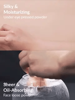 Sheglam Insta-Ready Face & Under Eye Setting Powder Duo- Bisque