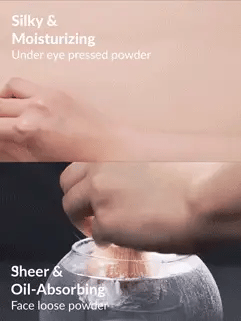 Sheglam Insta Ready Face+Under Eye Setting Powder Duo-Translucent