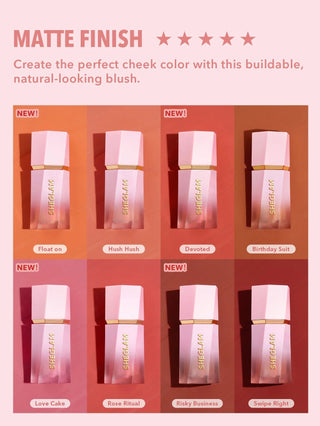 Sheglam Color Balm Liquid Blush Matte Finish