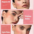 Sheglam Floral Flush Blush Palette -Orange
