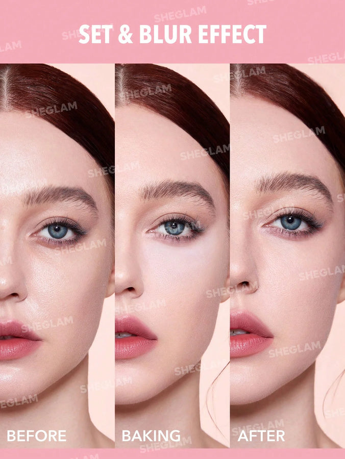 Sheglam Insta-Ready Face & Under Eye Setting Powder Duo-Bubblegum