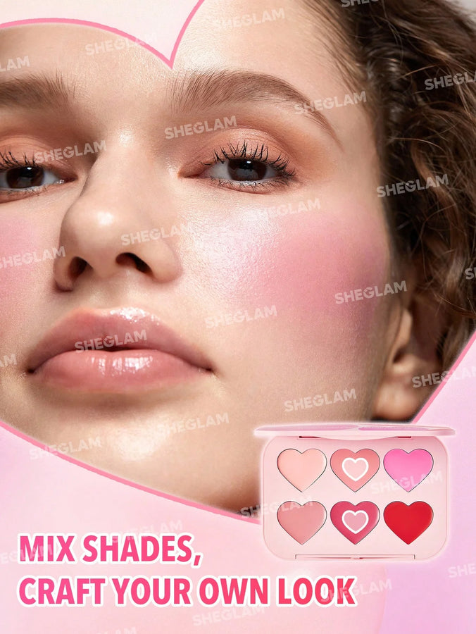 SHEGLAM FLUSH CRUSH CREAM BLUSH PALETTE-BLUSHING BOUQUET