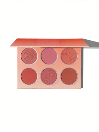 Sheglam Floral Flush Blush Palette -Orange