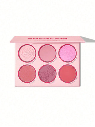 Sheglam Floral Flush Blush Palette - Blushing Bouquet Pink