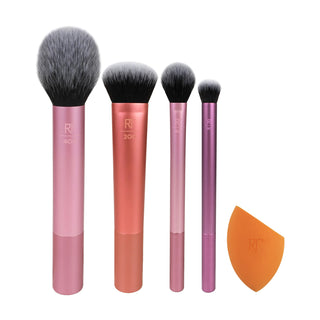 Real Techniques Everyday Essentials Makeup Brush Set -RT01786