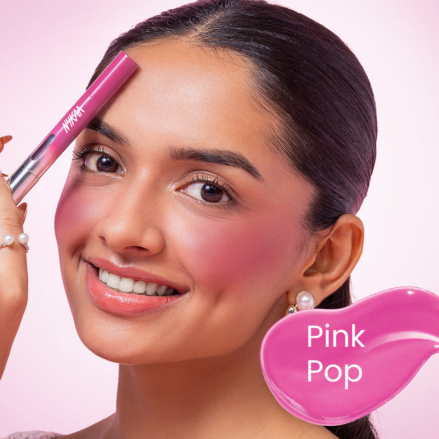 Nykaa Magic Wand Cushion Tip Liquid Twist Up Blush