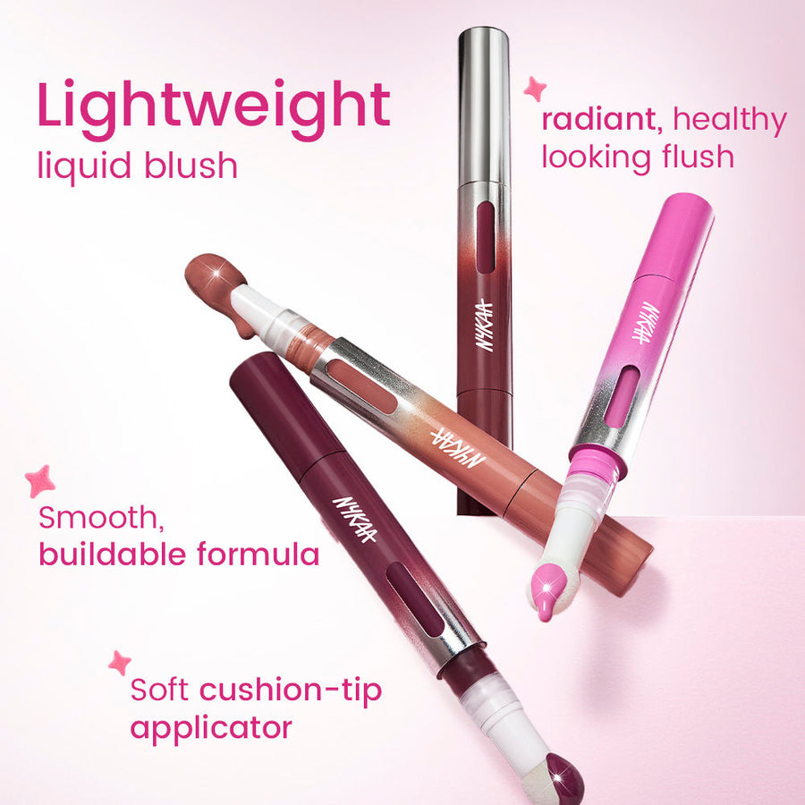 Nykaa Magic Wand Cushion Tip Liquid Twist Up Blush