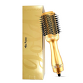 Alan Truman Oh So Gold Ceramic Blow Dryer Brush for big bouncy voluminous blowouts