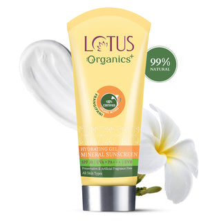 Lotus Organics+ Hydrating Gel Mineral Sunscreen SPF 30 PA+++