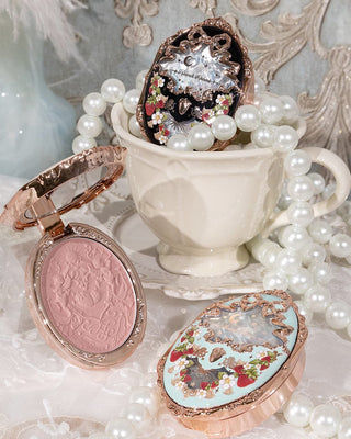 Flower Knows - Strawberry Rococo Embossed Blush