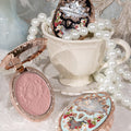 Flower Knows - Strawberry Rococo Embossed Blush