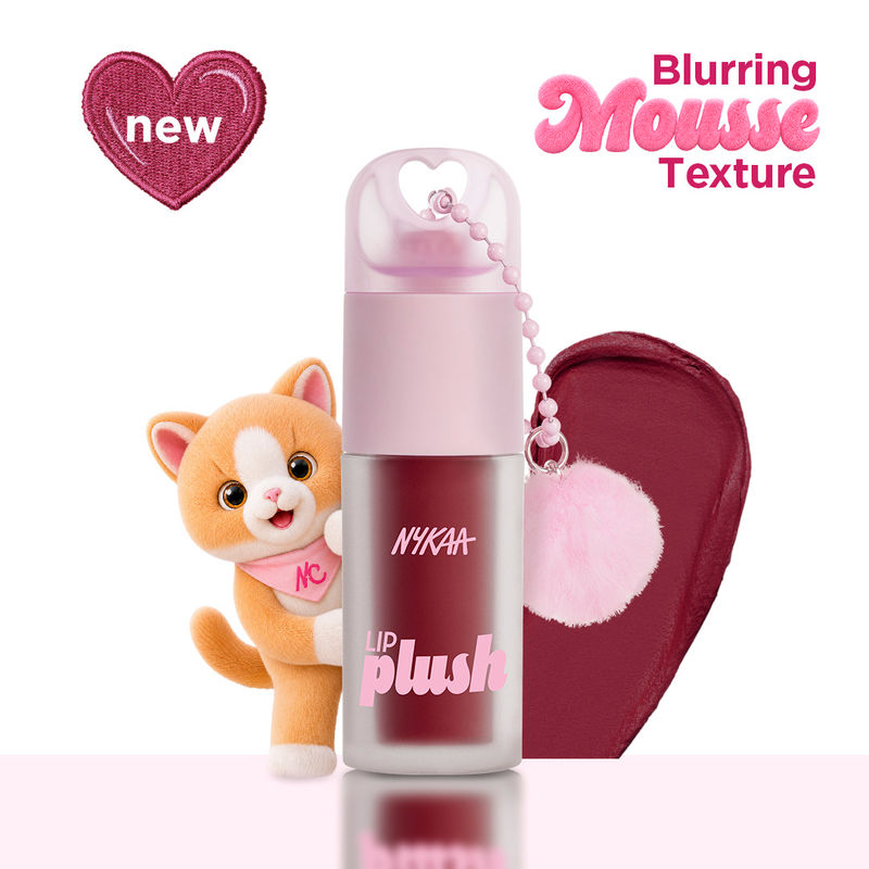 Nykaa Lip Plush Velvet Matte Blurring Long Stay Liquid Lipstick