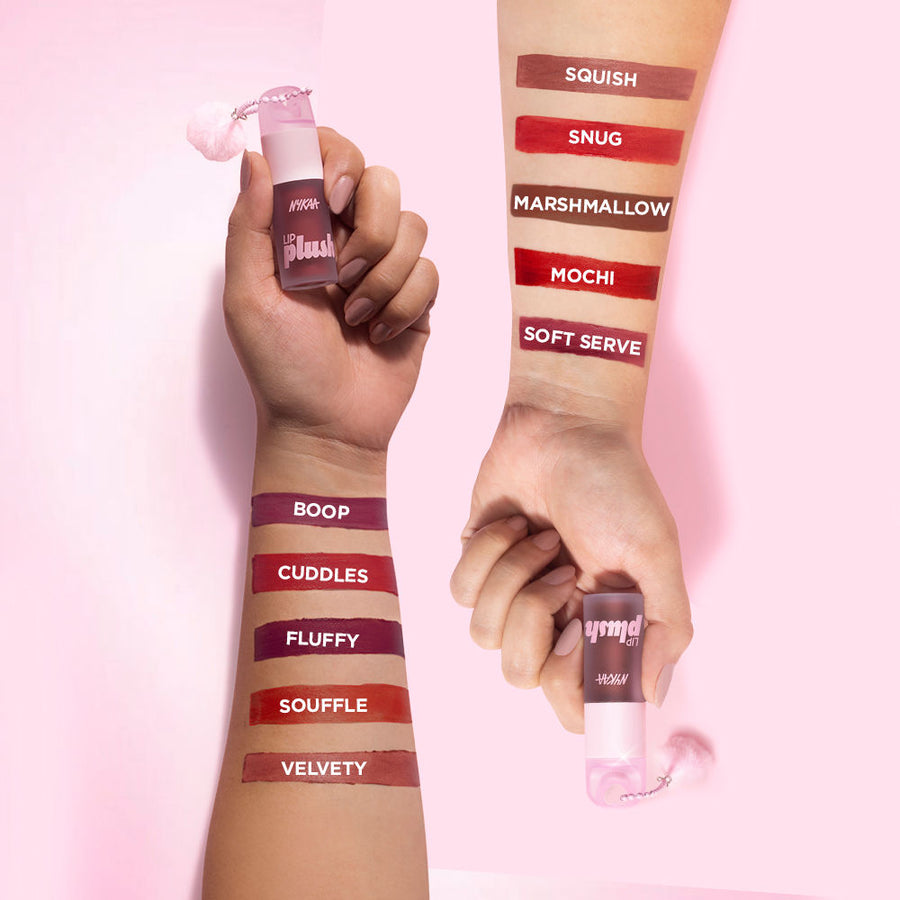 Nykaa Lip Plush Velvet Matte Blurring Long Stay Liquid Lipstick