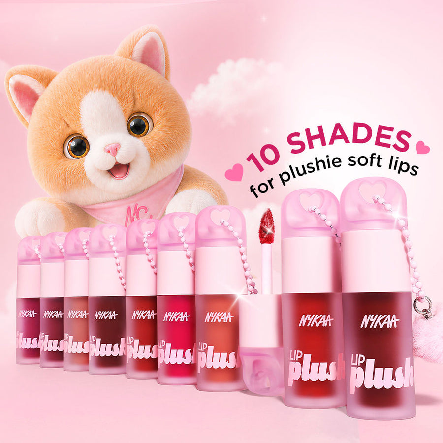 Nykaa Lip Plush Velvet Matte Blurring Long Stay Liquid Lipstick