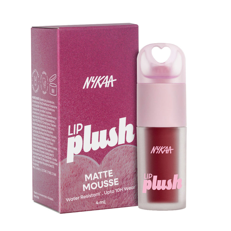 Nykaa Lip Plush Velvet Matte Blurring Long Stay Liquid Lipstick