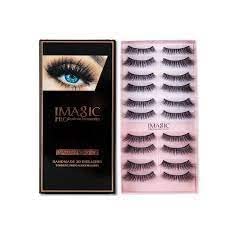 Imagic Hand Made 10 Pairs 3D Eyelashes Naturals & Soft