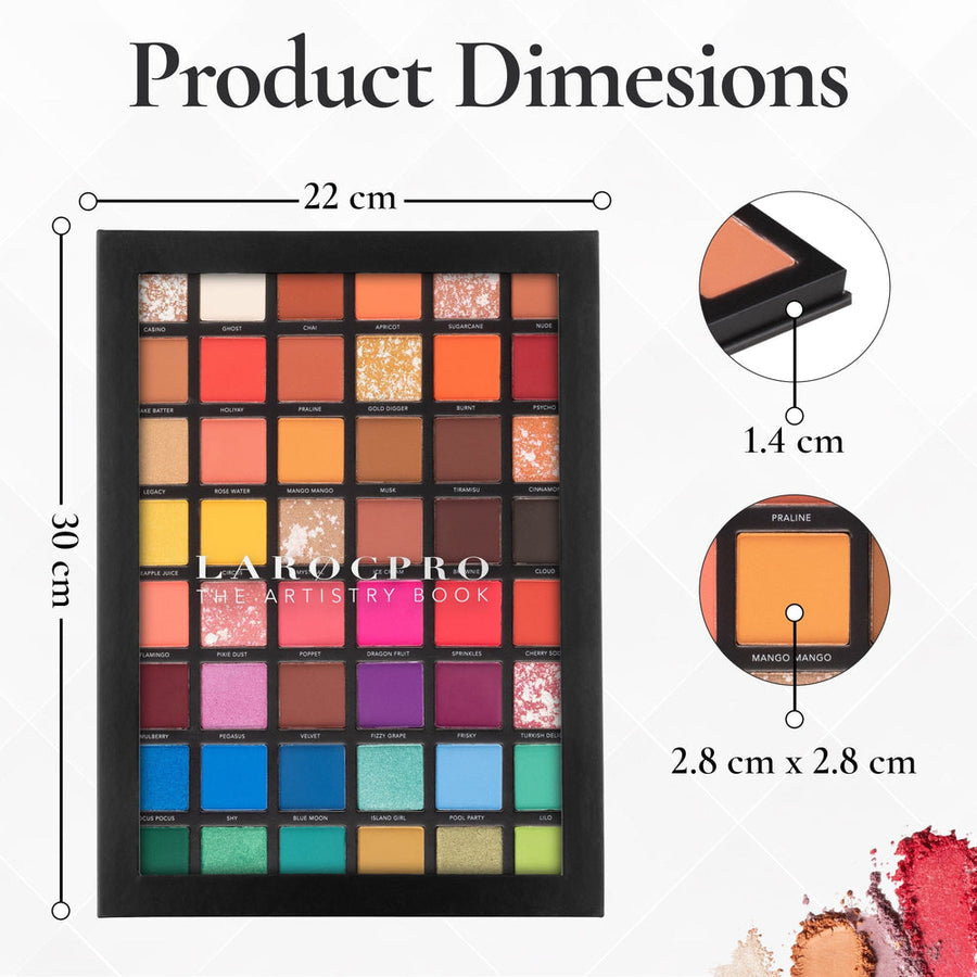 LAROC PRO The Artistry Book Palette
