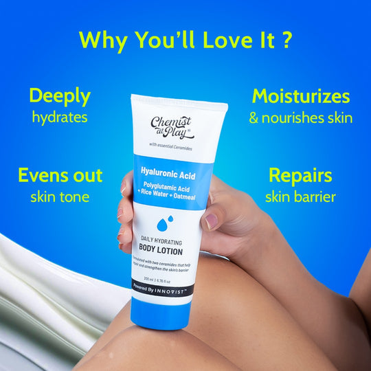 Chemist at Play Daily Hydrating Body Lotion with Hyaluronic Acid - 200 ml