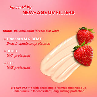 Dot & Key Strawberry Dew Tinted Sunscreen SPF 50+ PA++++ With New-Age UV Filters 50ml
