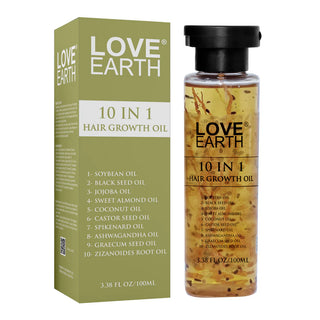 Love Earth 10 IN 1 Hair Growth Oil 100ML