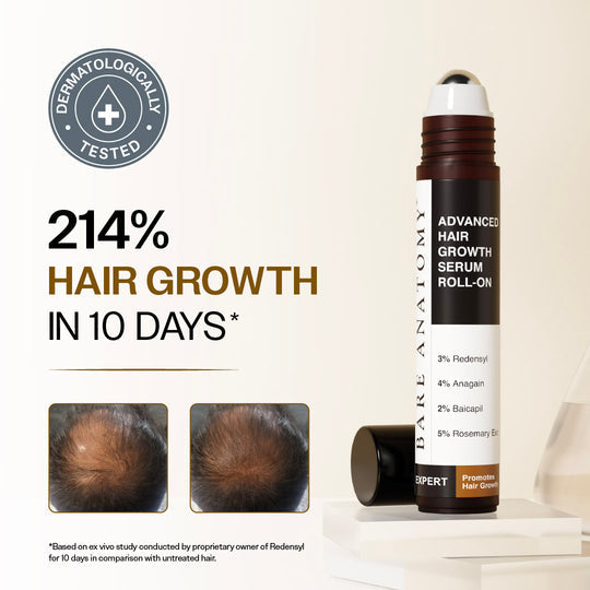 Bare Anatomy Advanced Hair Growth Serum Roll-On 25ml