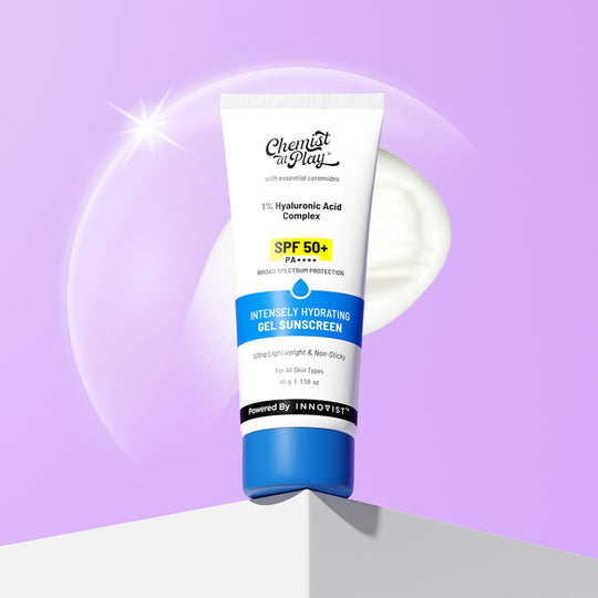 Chemist at Play 1% Hyaluronic Acid Gel Sunscreen SPF 50+ PA++++ | 45 gm