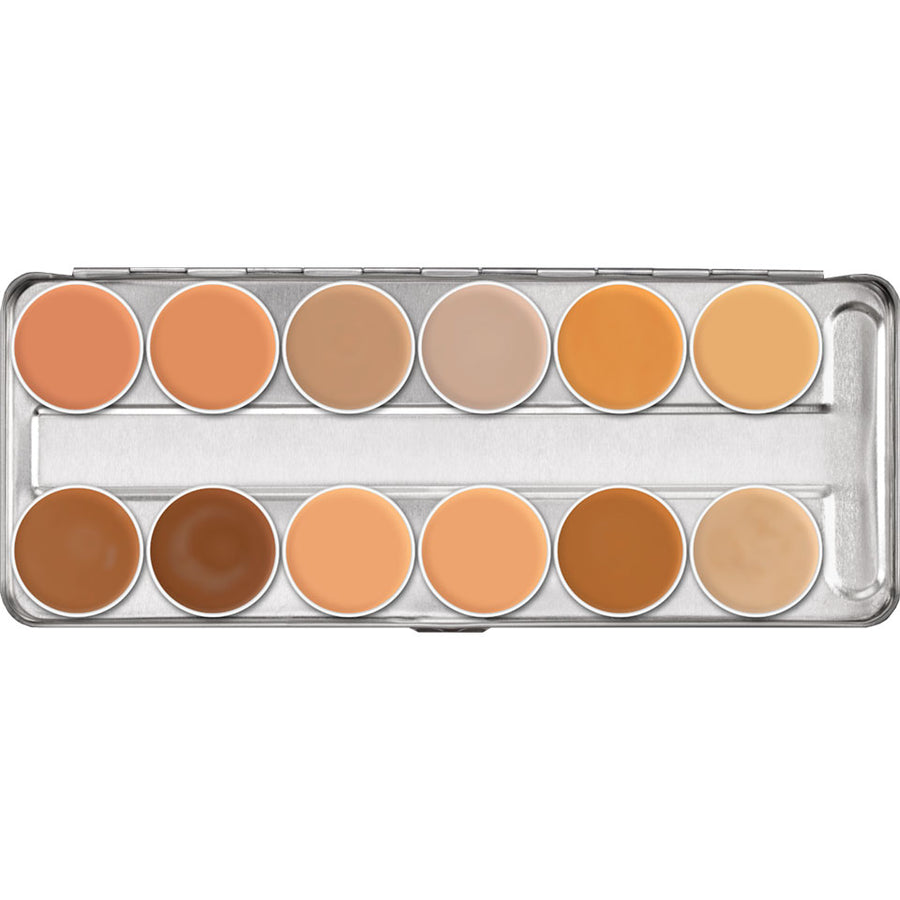 Kryolan Supracolor 12 Color Palette