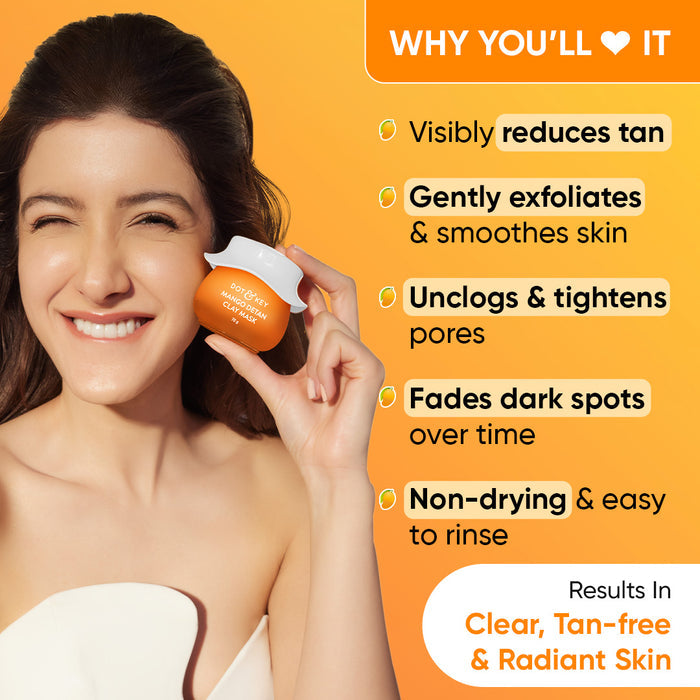 Dot & Key Mango Detan Clay Mask 70gm