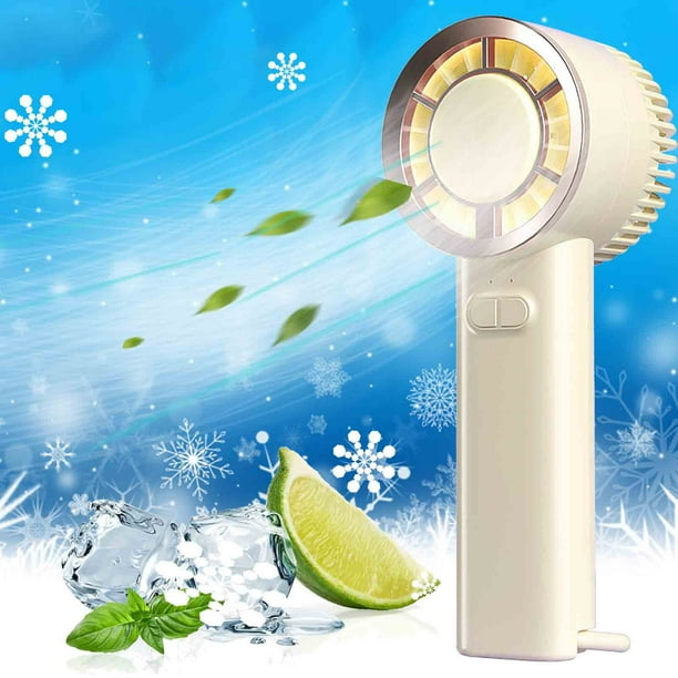 Handheld Electric Fan Light Control