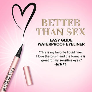 Too Faced Better Than Sex Easy Glide Waterproof Liquid Eyeliner - Black