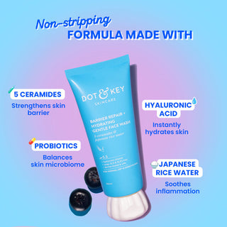 Dot & Key Barrier Repair Gentle Hydrating Face Wash 175ml