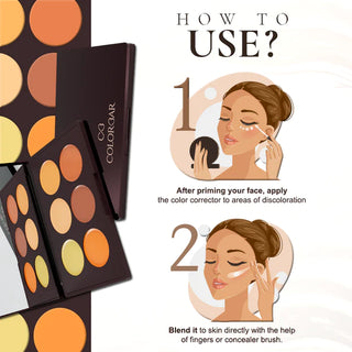 Colorbar 24Hrs Wear Concealer Palette