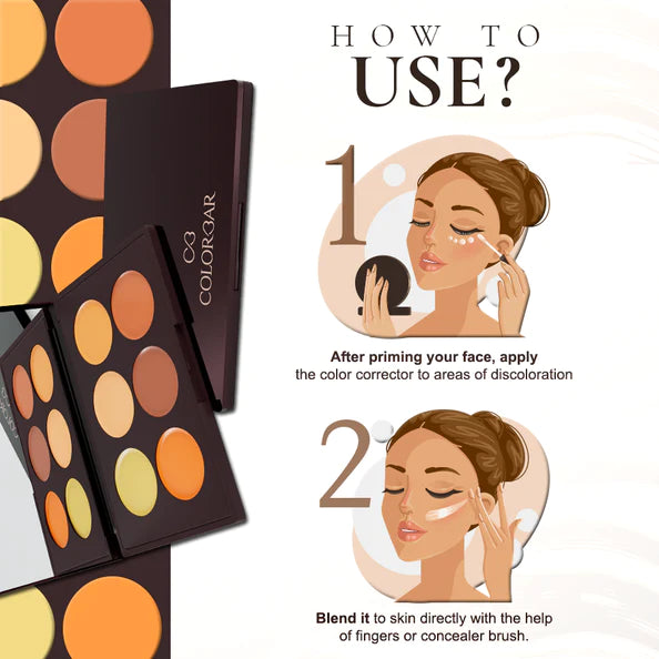 Colorbar 24Hrs Wear Concealer Palette