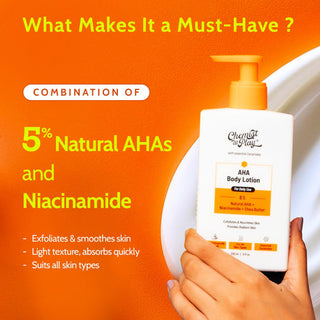 Chemist at paly 5% AHA Body Lotion with Niacinamide & Shea Butter - 236 ml