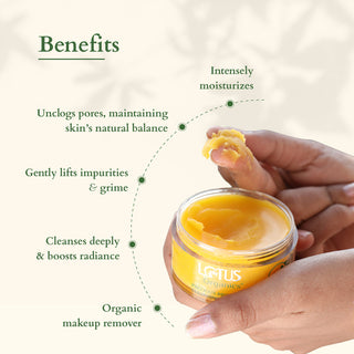 Lotus Organic Precious Brightening Cleansing Balm 50gm