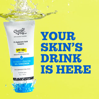 Chemist at Play 1% Hyaluronic Acid Gel Sunscreen SPF 50+ PA++++ | 45 gm