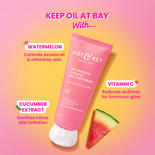 Dot & key Watermelon Gel Face Wash 175ml