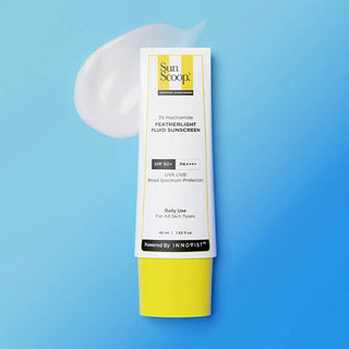 Sun Scoop 3% Niacinamide Featherlight Fluid Sunscreen| SPF 50+ PA++++ 45ml