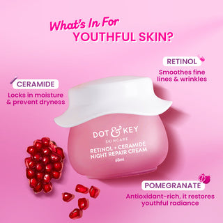 Dot & Key Retinol Night Repair Cream with Ceramides 60 ml