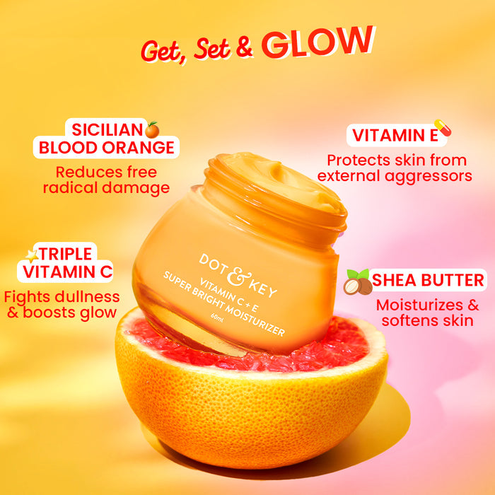 Dot & key Vitamin C + E Moisturizer for Glowing Skin