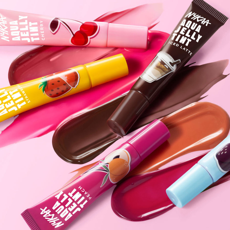 Nykaa Cosmetics Aqua Jelly Lip & Cheek Multi-use Water Tint - Cherry (10ml)