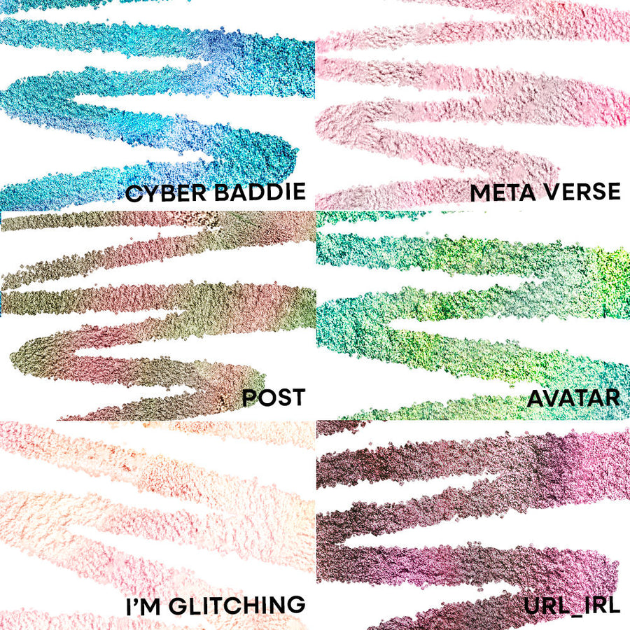 Nykaa Stardust Holographic Long Lasting Waterproof Smudgeproof Chrome Pencil Eyeliner