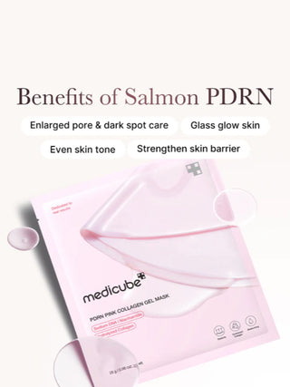 Medicube PDRN Pink Collagen Gel sheet Mask